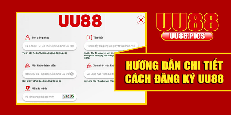 Hướng dẫn chi tiết cách đăng ký UU88 mới nhất