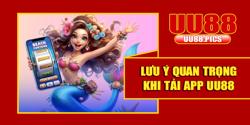 Các lưu ý quan trọng khi tải app UU88