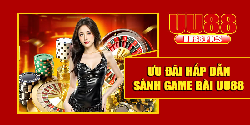 Ưu đãi hấp dẫn dành cho người chơi game bài UU88